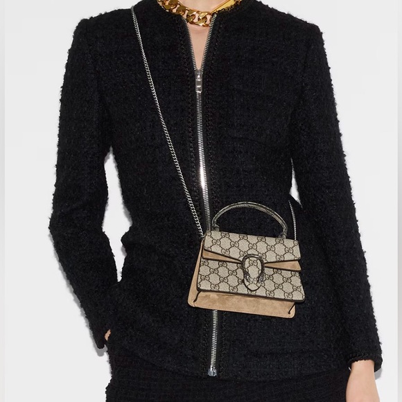 💞Authentic💞Gucci Dionysus MINI TOP HANDLE BAG Pre-fall 2023 - BRAND NEW - Picture 10 of 12